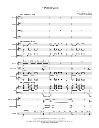 Dancing Queen (arr. David Maddux)