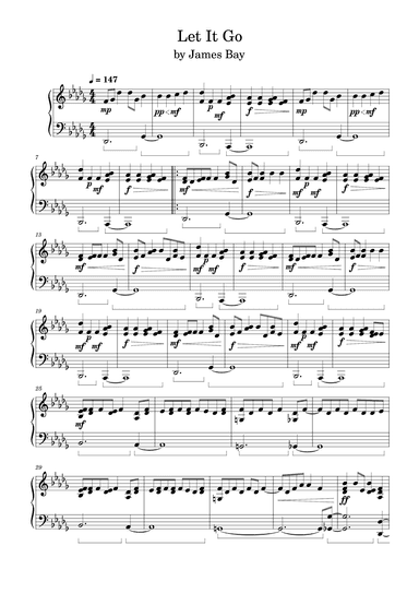 Let It Go (arr. Anya Alston)