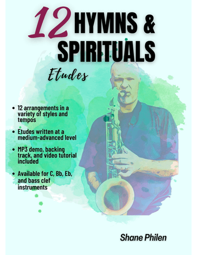 12 Hymns and Spirituals: Bb Parts (arr. Shane Philen)