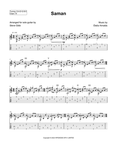 Saman (arr. Steve Gibb)