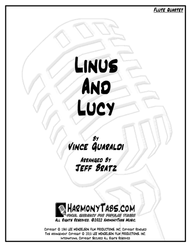 Linus And Lucy (arr. Jeff Bratz)