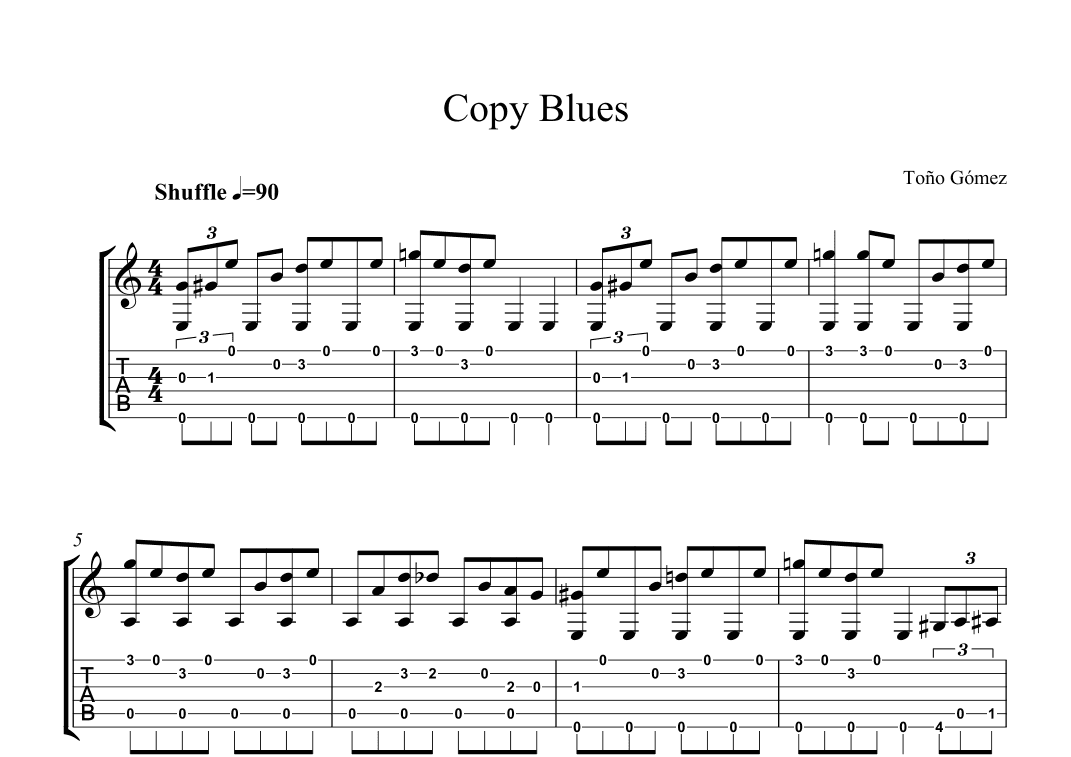 Copy Blues