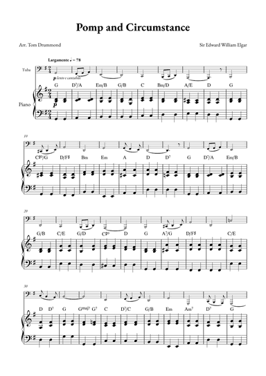 Pomp and Circumstance (arr. Tom Drummond)