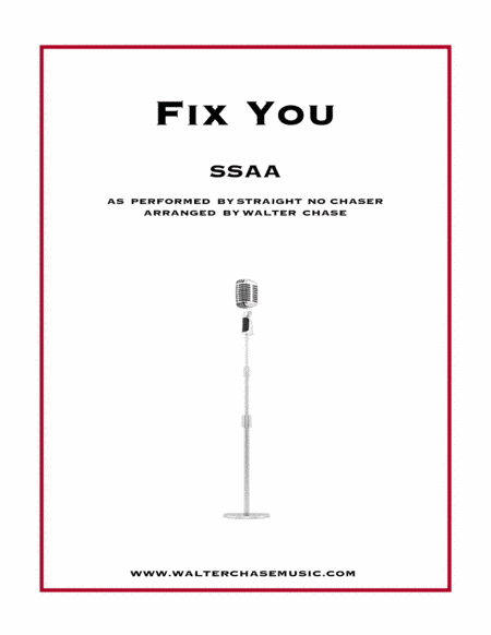 Fix You (arr. Walter Chase)