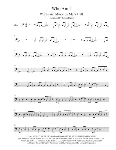 Who Am I (arr. Kevin Busse)