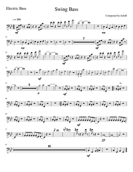 Swing Bass - Electric Bass