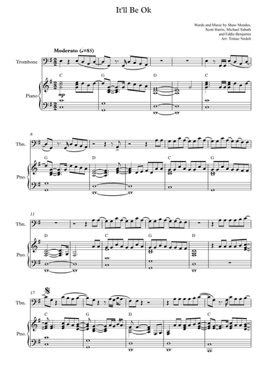 It'll Be Okay (arr. Tomaž Nedoh)