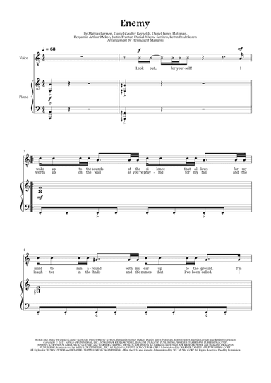 Enemy (arr. Henrique F Mangoni)