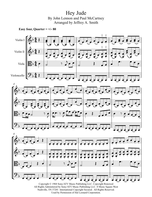 Hey Jude (arr. Jeffrey A. Smith)