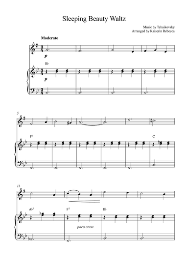 Sleeping Beauty Waltz (arr. Kaiserin Rebecca)