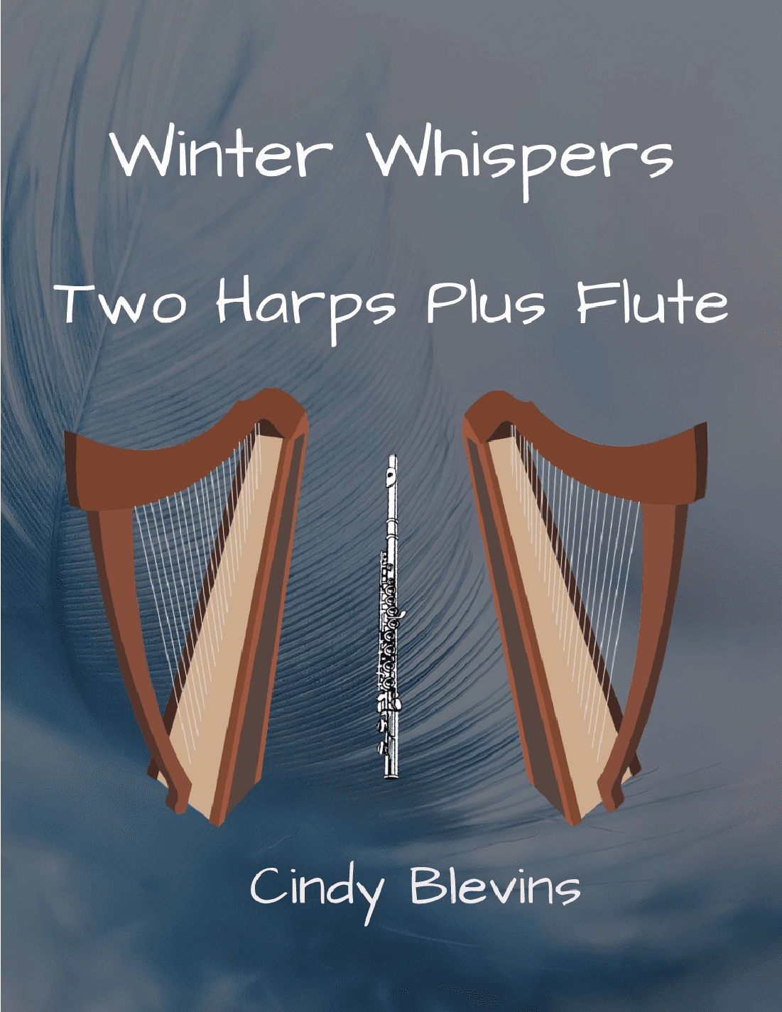 Winter Whispers, for Two Harps Plus Flute