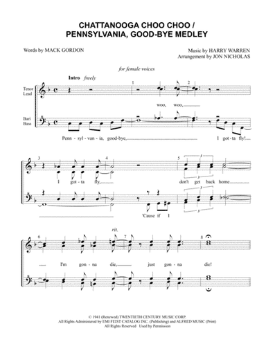 Chattanooga Choo Choo (arr. Jon Nicholas)