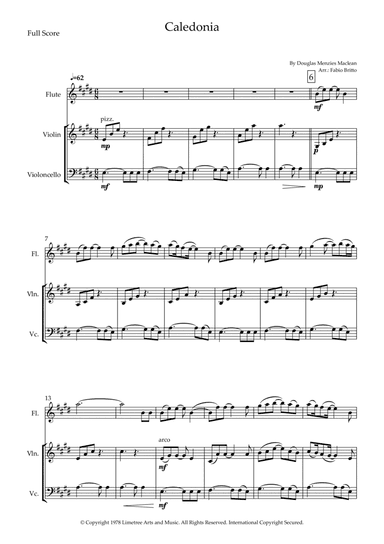 Caledonia (arr. Fabio Britto)