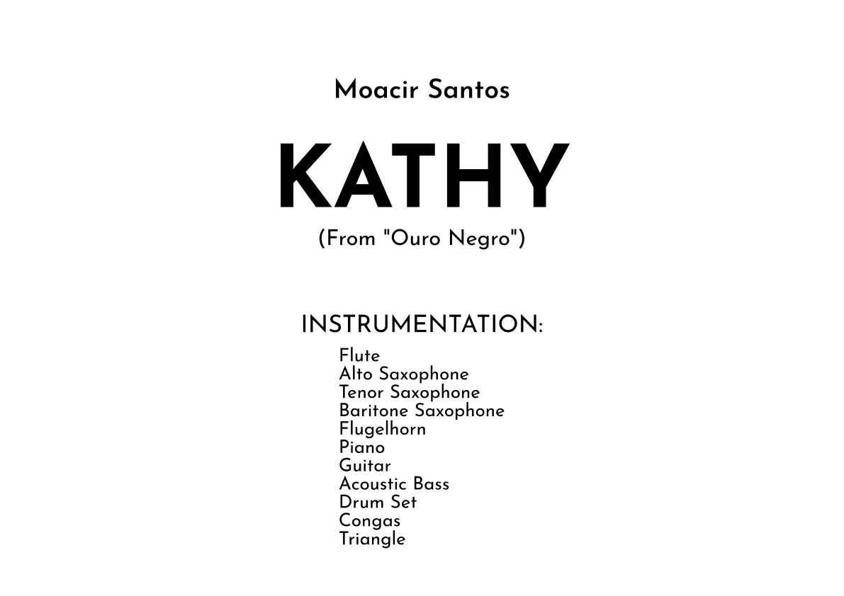 Kathy (arr. Jireh J.)