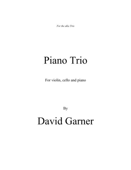 Piano Trio