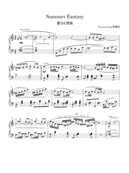 Four Seasons Piano Fantasy