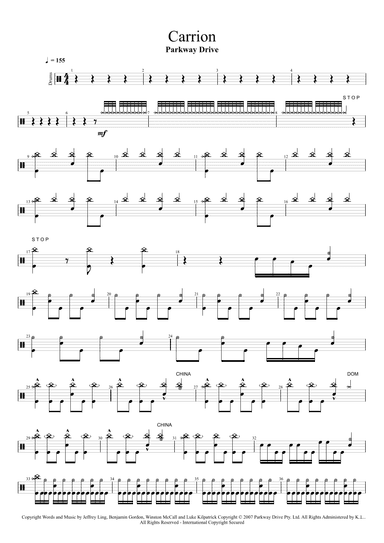 Carrion (arr. Cyril Mayer)