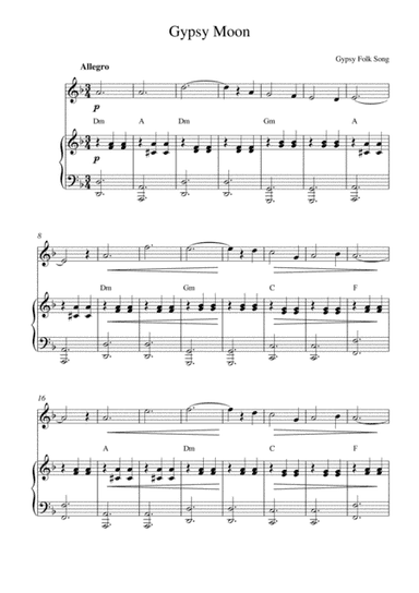 Gypsy Moon (arr. Kaiserin Rebecca)