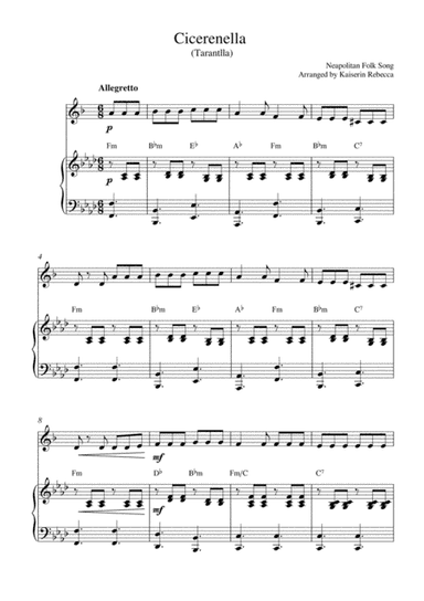 Cicerenella (Tarantlla) (arr. Kaiserin Rebecca)