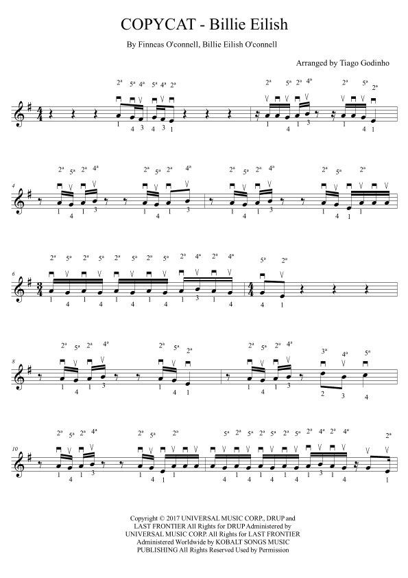 Copycat (arr. Tiago Godinho)