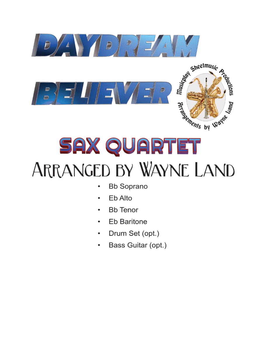Daydream Believer (arr. Wayne Land)