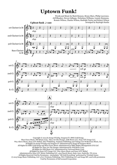 Uptown Funk (arr. Kayleigh Huelin)