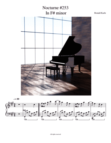 Nocturne #253 in F# minor