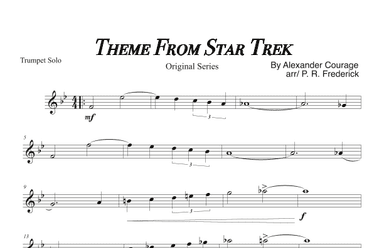 Star Trek - Main Title (t.v.) (arr. P. R. Frederick)