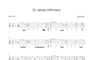 St. James Infirmary (arr. Bettina Schipp)