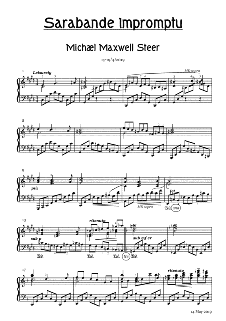 Sarabande for the Swifts - a gentle evocation of birds on the wing