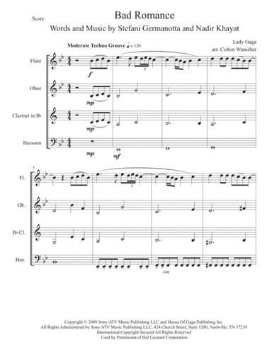Bad Romance (arr. Colton Wansitler)
