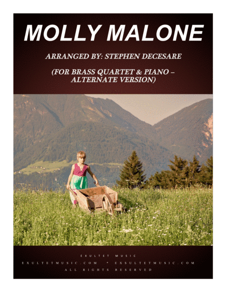 Molly Malone (for Brass Quartet and Piano - Alternate Version) (arr. Stephen DeCesare)