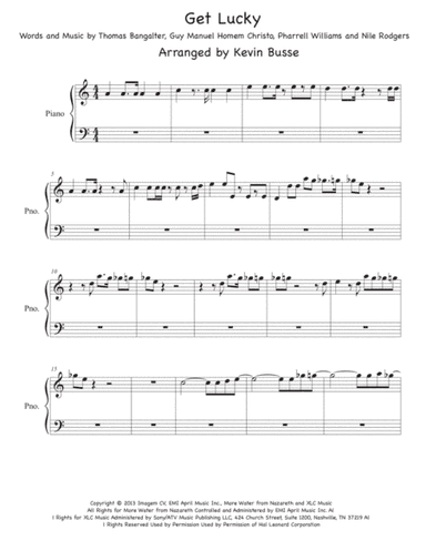 Get Lucky (arr. Kevin Busse)