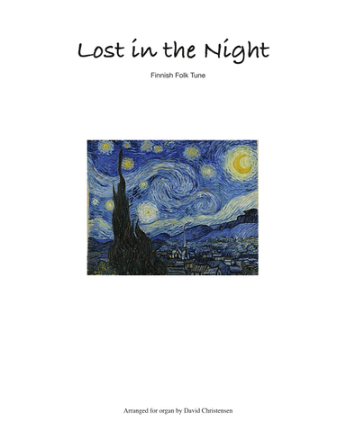 Lost in the Night (arr. David Christensen)