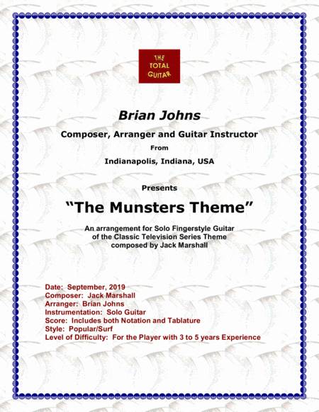 The Munsters Theme (arr. Brian Johns)