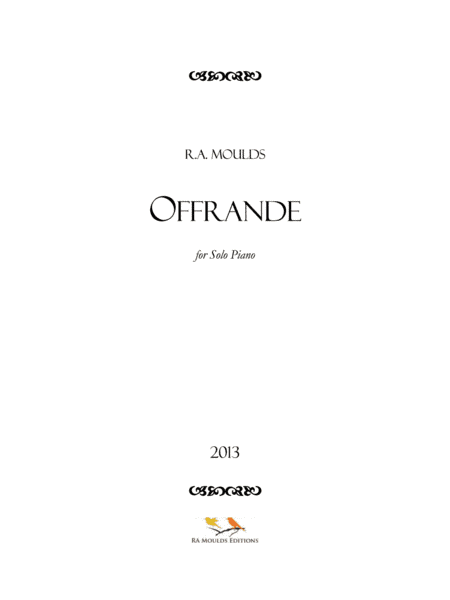 Offrande (Op. 88, 2013)
