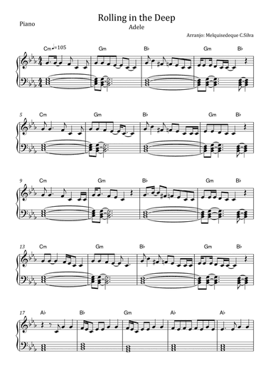 Rolling In The Deep (arr. Melquisedeque C.Silva)