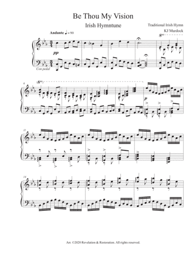 Be Thou My Vision (Irish Hymntune) (arr. KJ Murdock)