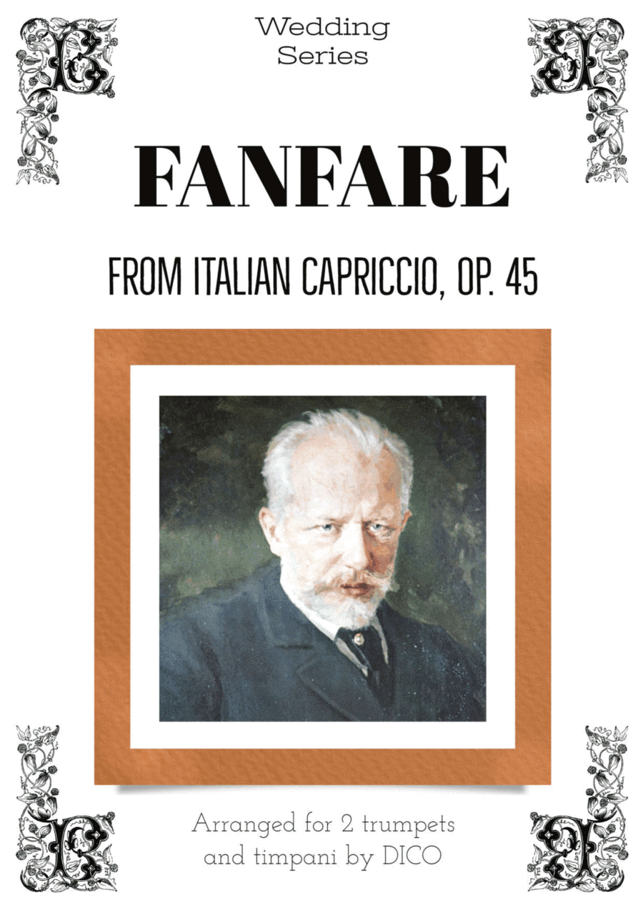 Fanfare (Italian Capriccio) for 2 trumpets and timpani (arr. Dico)