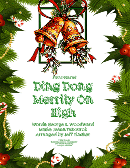 Ding Dong Merrily On High (arr. Jeff Tincher)