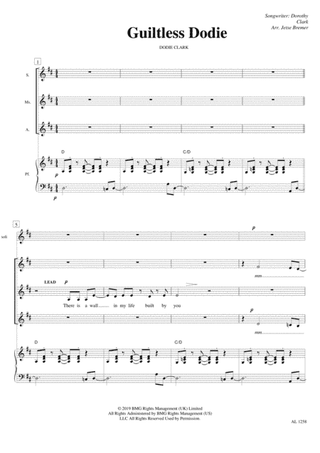 Guiltless (arr. Jetse Bremer)