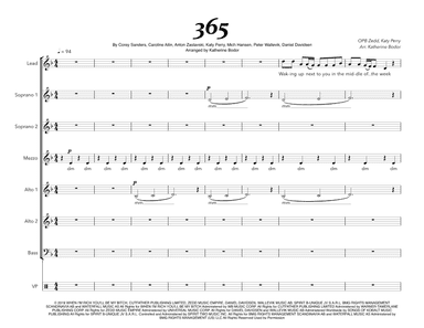 365 (arr. Katherine Bodor)