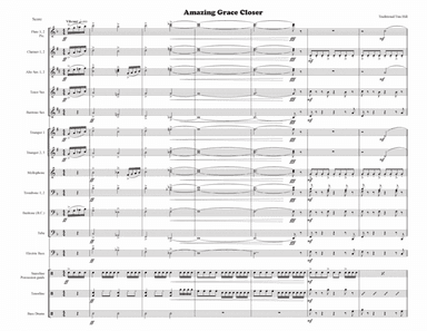 Amazing Grace (Closer) (arr. Tim Hill)