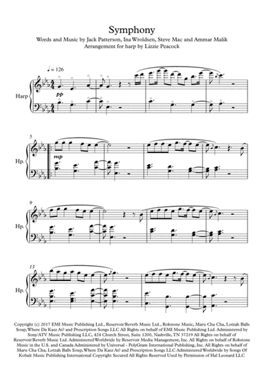 Symphony (arr. Lizzie Peacock)