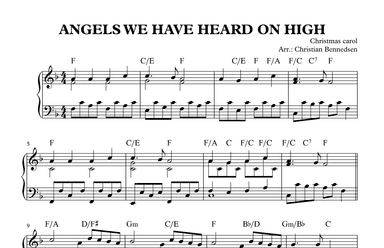 Angels We Have Heard On High (arr. Christian Bennedsen)
