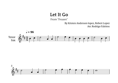 Let It Go (arr. Rodrigo Faleiros)