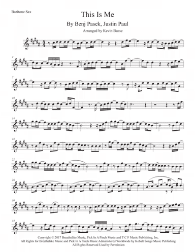 This Is Me (arr. Kevin Busse)