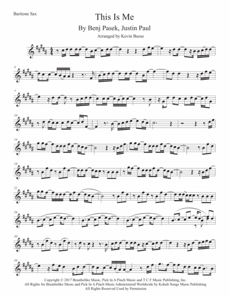 This Is Me (arr. Kevin Busse)