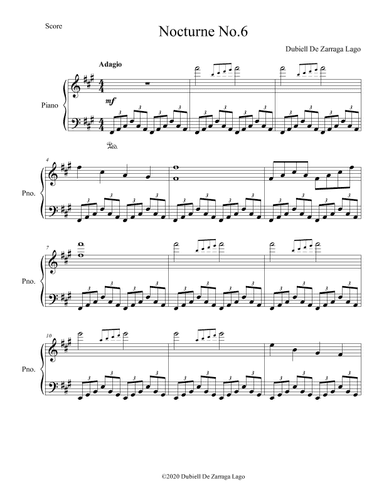 Nocturne No.6 F# Minor Op.144