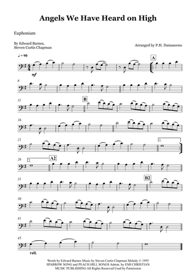 Angels We Have Heard On High (arr. P.H. Damasceno)